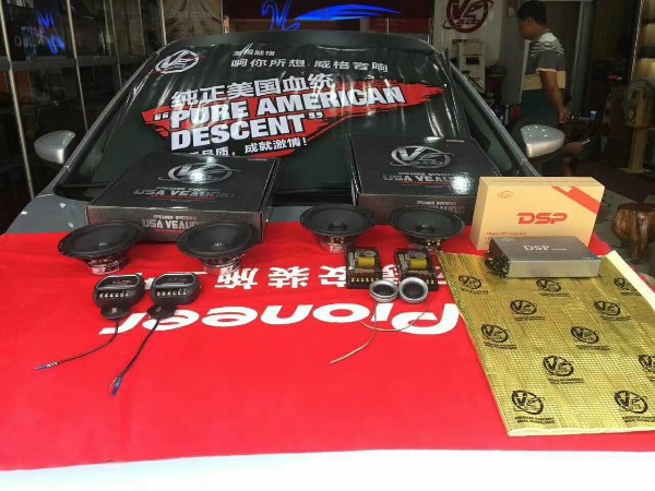 大众桑塔纳升级美国威格汽车音响