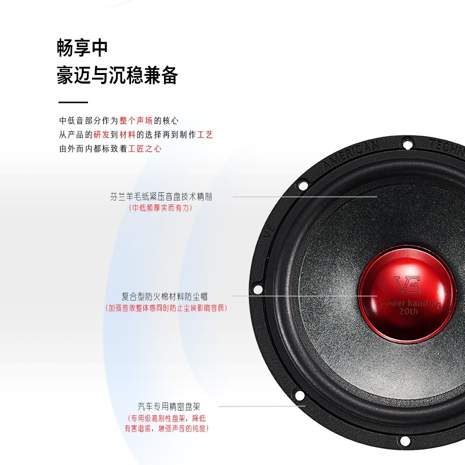 威格汽车音响A6套餐升级方案